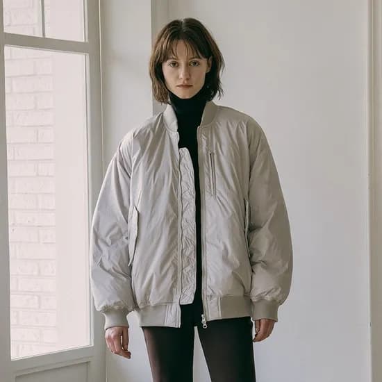 반원 아틀리에 오버사이즈 항공 점퍼