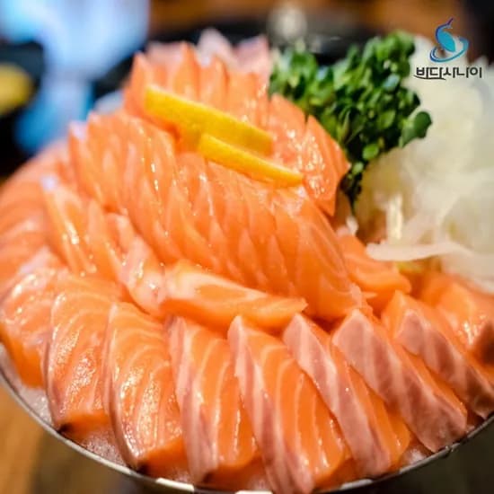 노르웨이 생연어 필렛 1kg