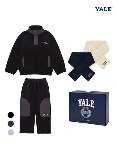 예일키즈 스냅 플리스 상하세트 패딩머플러 선물포장 48,360원