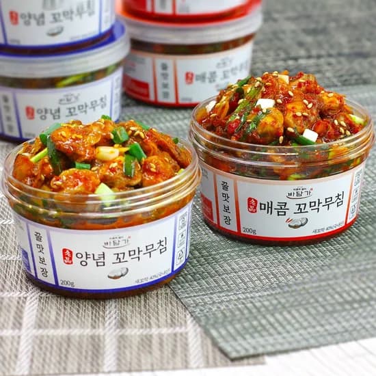 국내산 수제 꼬막무침 200g 2개