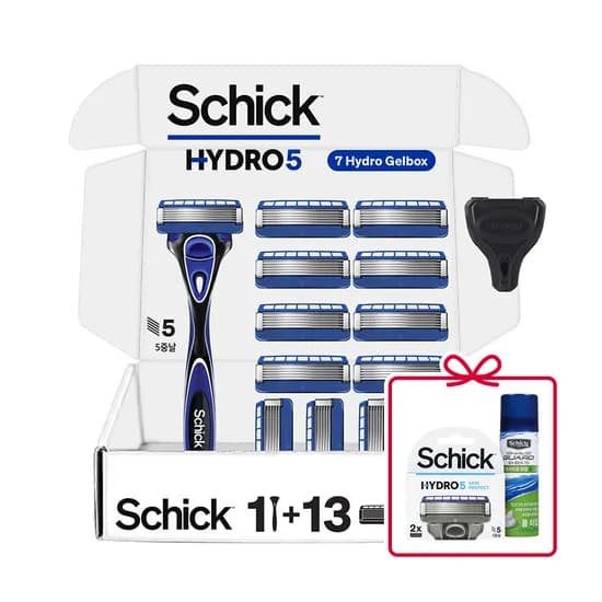 쉬크 하이드로 5중날 세트