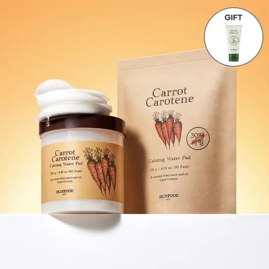 스킨푸드 당근패드 60매+30매+클렌징폼30ml