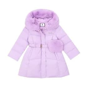 프랜치캣 연보라 오리털패딩