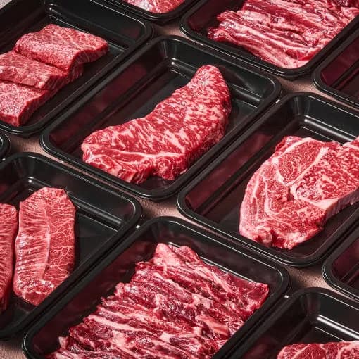 우메종 마장동 투쁠 1++한우 구이용 등심 500g