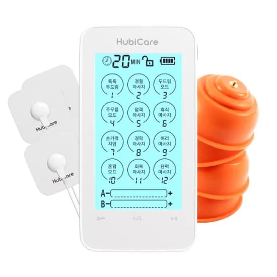 휴비케어 웨이브펄스 스마트 저주파마사지기 패드 4개