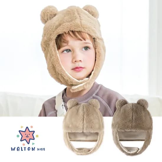 월튼키즈 소프트퍼 귀달이 후드워머 1개