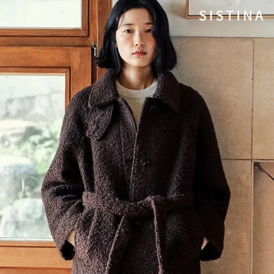 시스티나 울 투턱 와이드팬츠