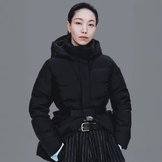 코오롱스포츠 쿠치 윈드스토퍼 미드다운