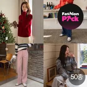 따숴요 밍크기모 골덴 와이드 팬츠
