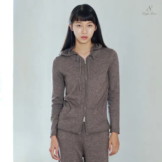 에잇타임즈 캐시미어 후디 집업