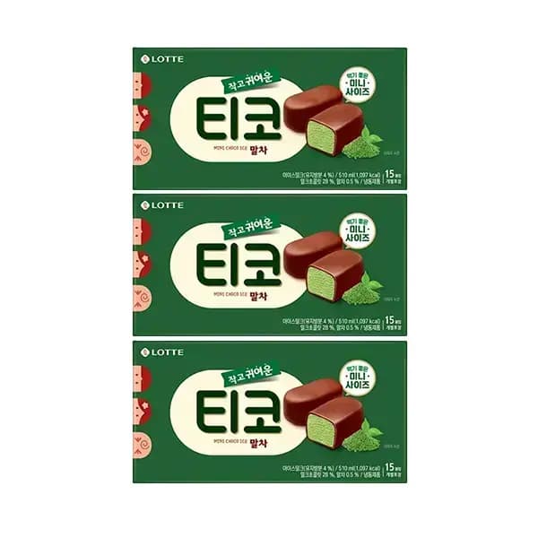 티코 말차 510ml 3개