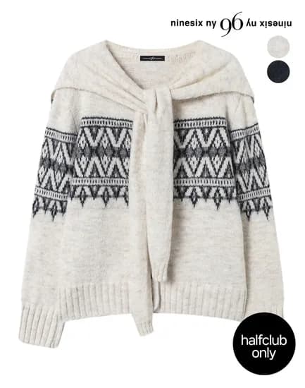 숄 세트 노르딕 니트 긴팔니트 26,970원