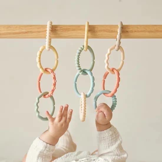 말랑하니 고리장난감 12피스