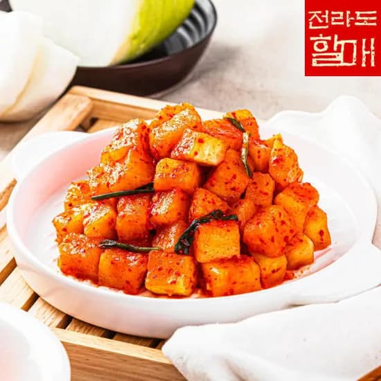 전라도할매 깍두기 3kg