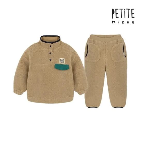 쁘띠뮤 플리스 상하복 18130원