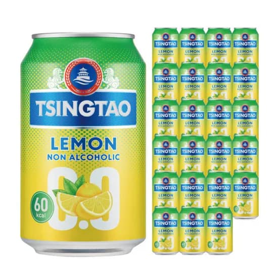 칭따오 0.0 논알콜릭 레몬 330ml 24캔