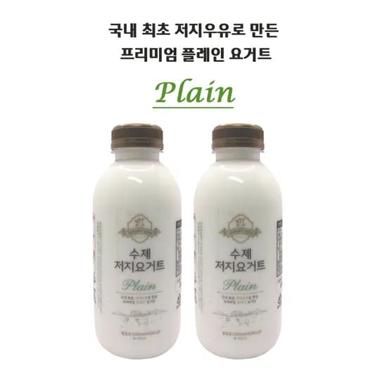 저지본 수제 요거트 500ml 4개