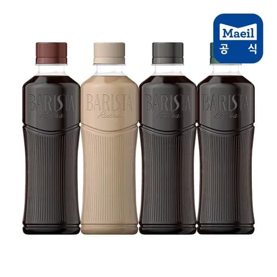바리스타룰스 무라벨커피 4종 350ml 20개