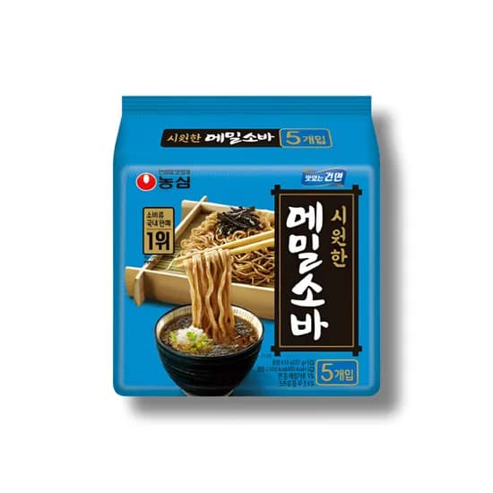 농심 메밀소바 127g×20개
