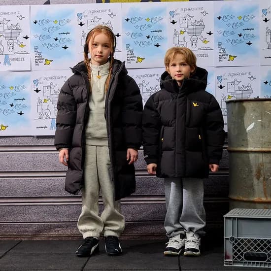 마크곤잘레스키즈 엔젤 사인로고 롱패딩 108,440원