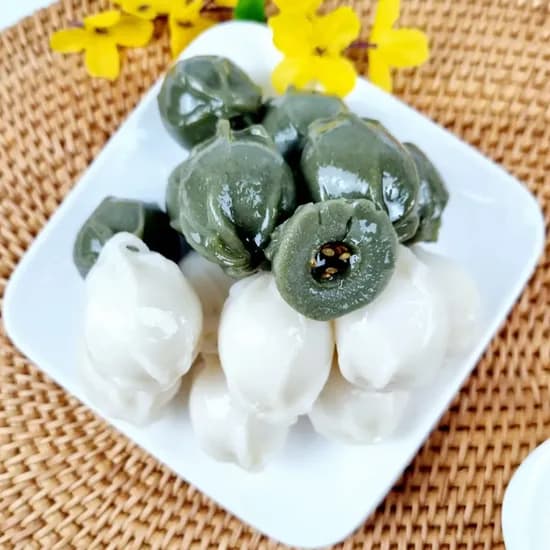 아끼니 떡공방 굳지않는 백미 쑥 2색 꿀떡 1kg