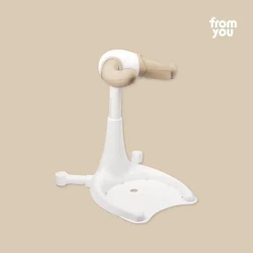 리뉴얼 샤워핸들 (아몬드) 끼임방지실리콘 포함