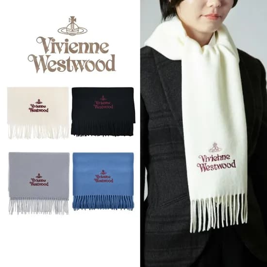 비비안웨스트우드 울 머플러