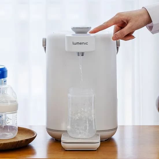 루미닉 스마트 온도조절 자동출수 유리분유포트