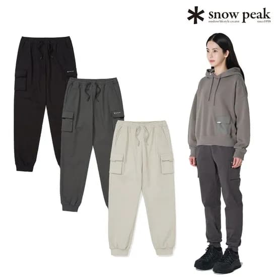 스노우피크 클랜드 우먼스 조거팬츠