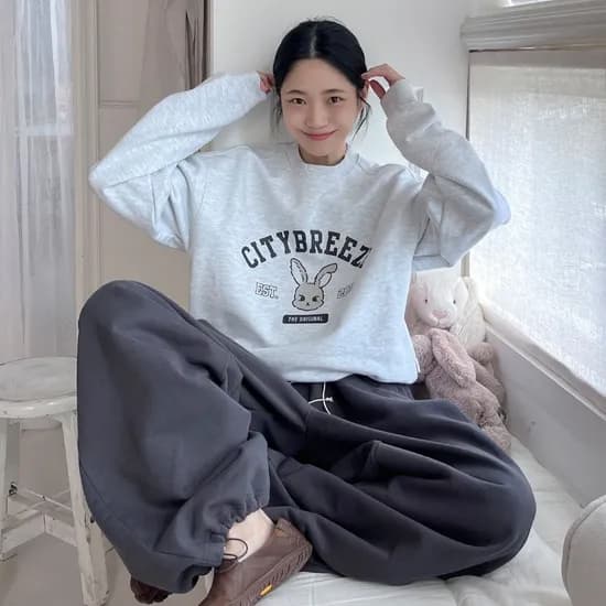 시티브리즈 스내피 그래픽 스웨트 셔츠