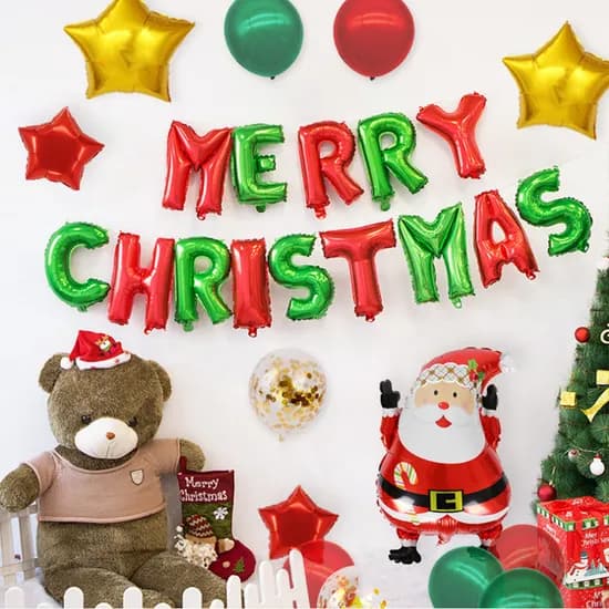 브로키 크리스마스 풍선세트 대형 트리 가랜드 5900원