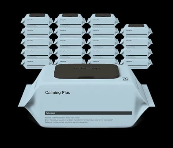 카밍 75 플러스 물티슈