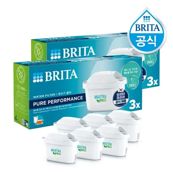 브리타 막스트라 프로 정수기필터 6개입