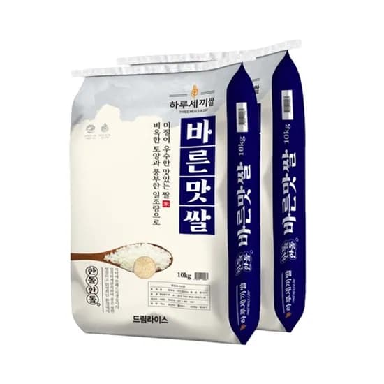 바른맛쌀 친들미 10kg 특등급