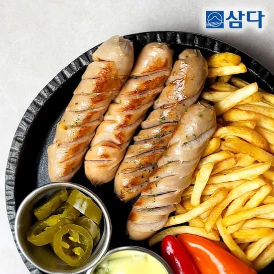 제주 흑돼지 수제스타일 모듬소시지 240g (4입) x 4팩