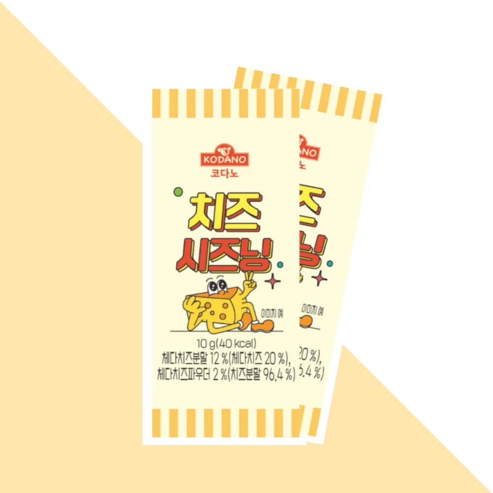 코다노 일회용 치즈 시즈닝 10g x 150개 (총 1.5kg)