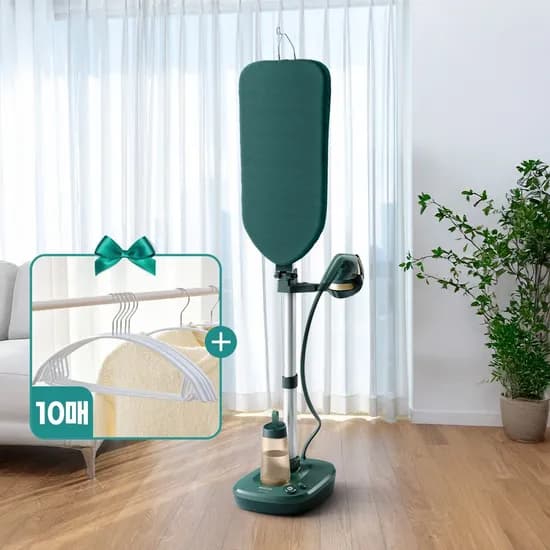 필립스 6000시리즈 올인원 스팀 다리미 옷걸이 10개