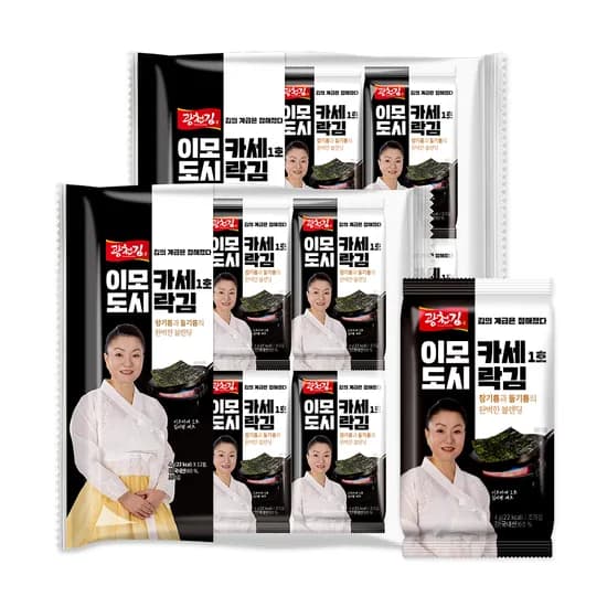 광천김 이모카세 1호 도시락김 4g 24봉