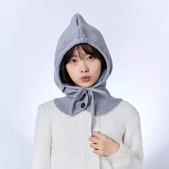 바라클라바 그레이 1개 블랙 1개