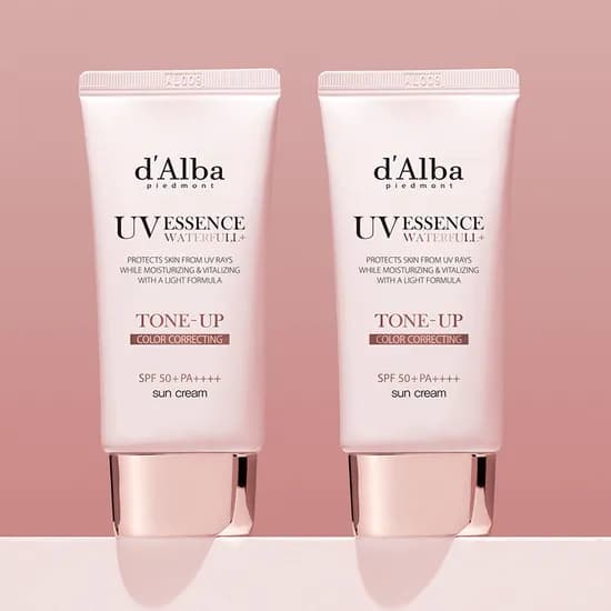 달바 워터풀 톤업 선크림 50ml+50ml 기프트백