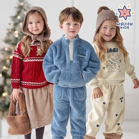 월튼키즈 보아퍼조거팬츠