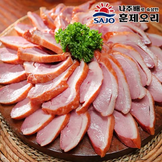 사조원 훈제오리 180g x8 팩