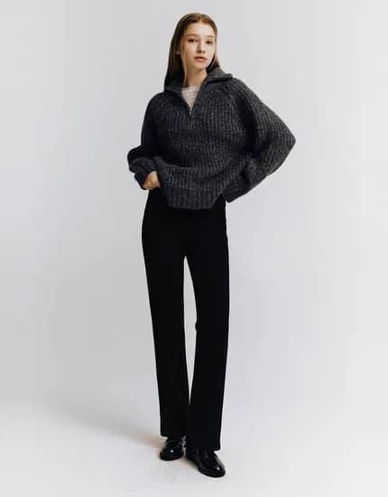 지오다노 기모 부츠컷 풀밴딩팬츠 1개