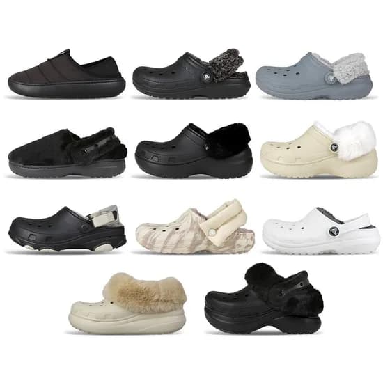 크록스 베이 라인드 클로그 겨울 방한 털슬리퍼