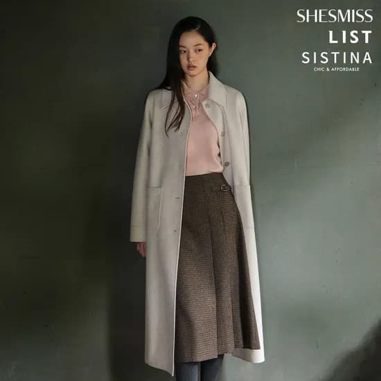 리스트 울 라운드헴 핸드메이드 자켓