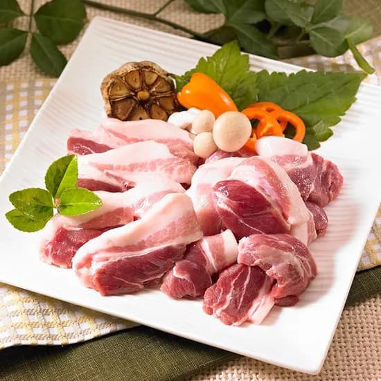 한돈 뒷고기 2kg 200개