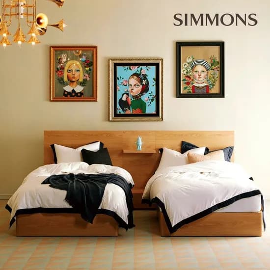 시몬스 뷰티레스트 스위트 SS 온앤더+카할