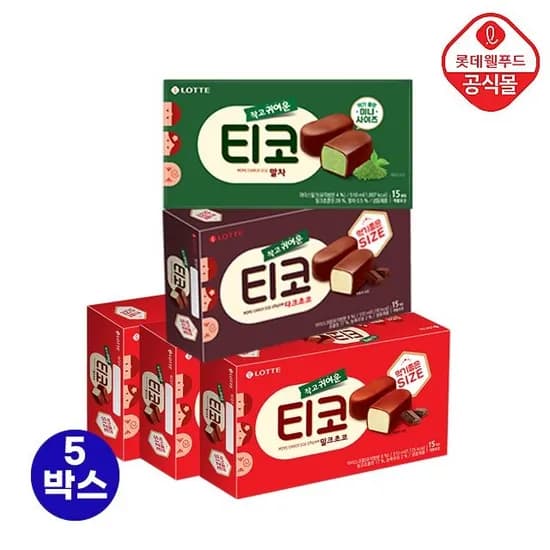 티코 미니 아이스크림 5박스 24,980원