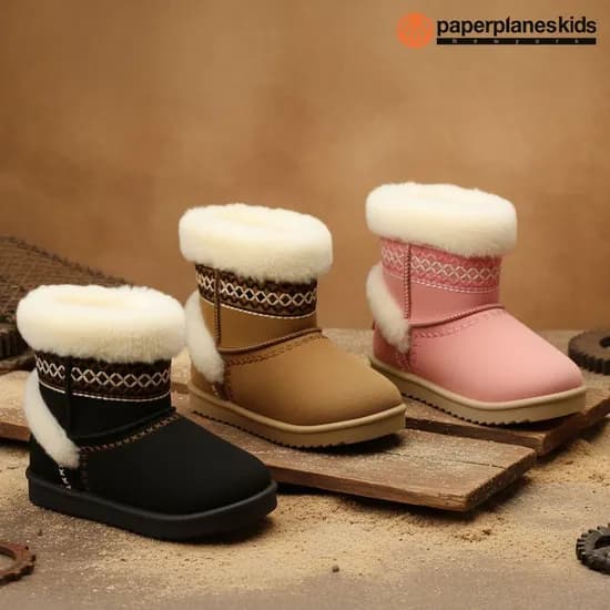 페이퍼플레인키즈 방한화 털부츠