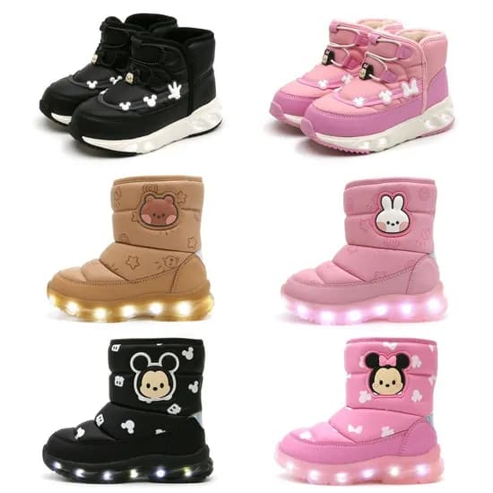 미키마우스 베이글 방한부츠 12켤레